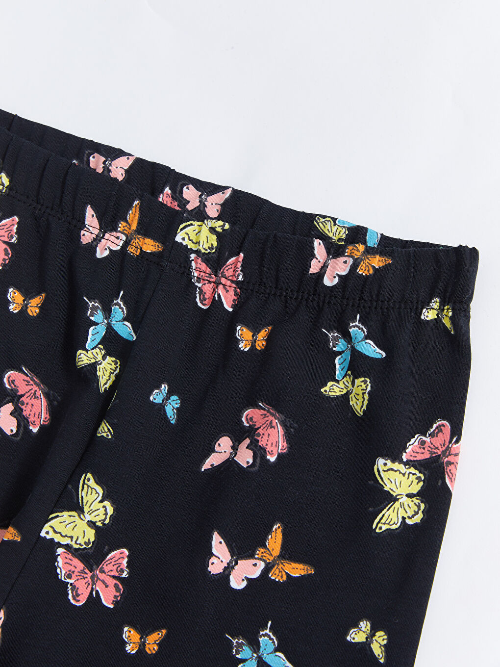 طماق بنات قطن مطبوع بوسط مطاطي-2