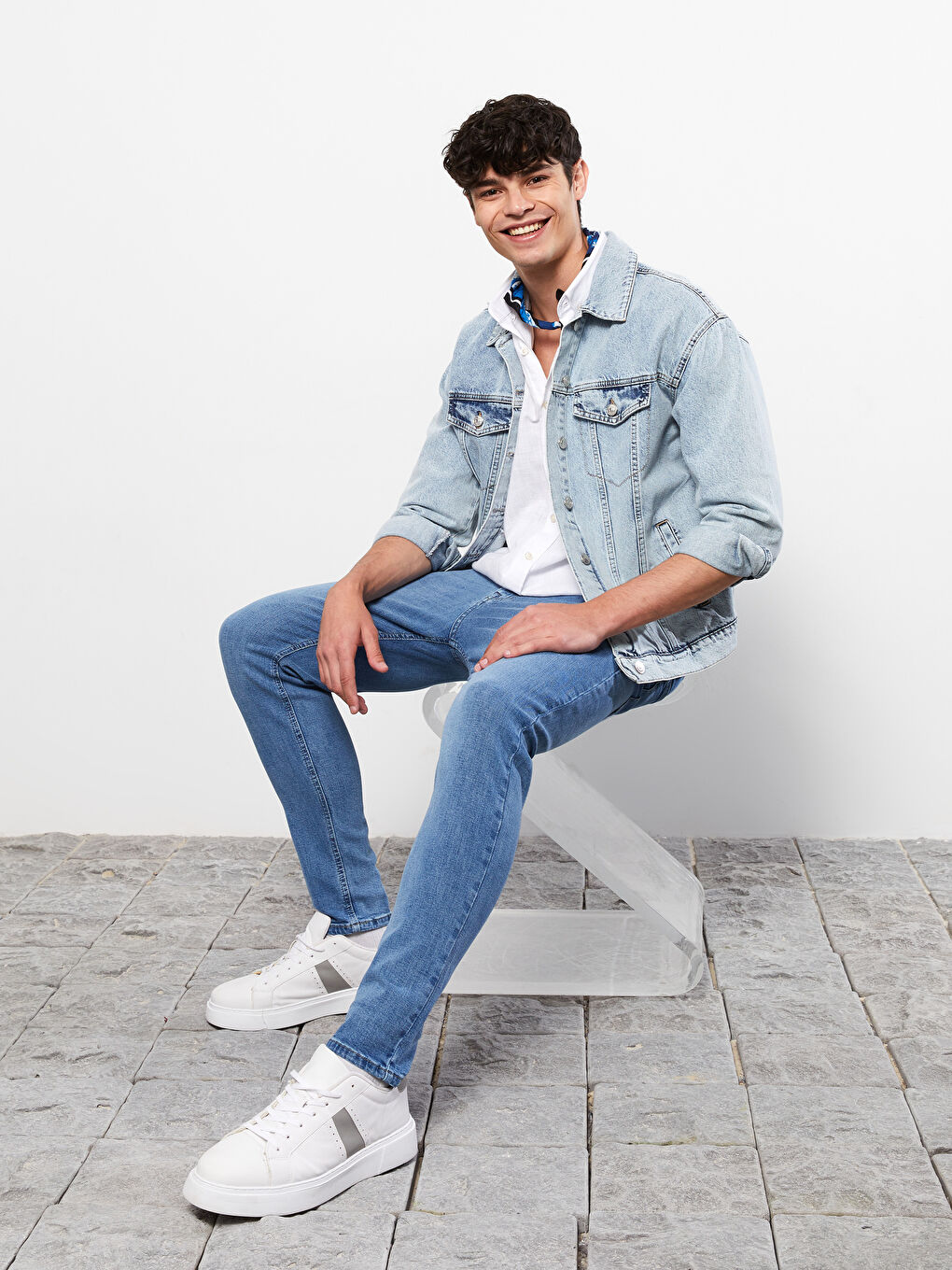 İndigo 730 Havuç Kalıp Erkek Jean Pantolon