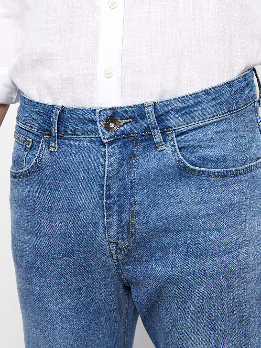 İndigo 730 Havuç Kalıp Erkek Jean Pantolon-4