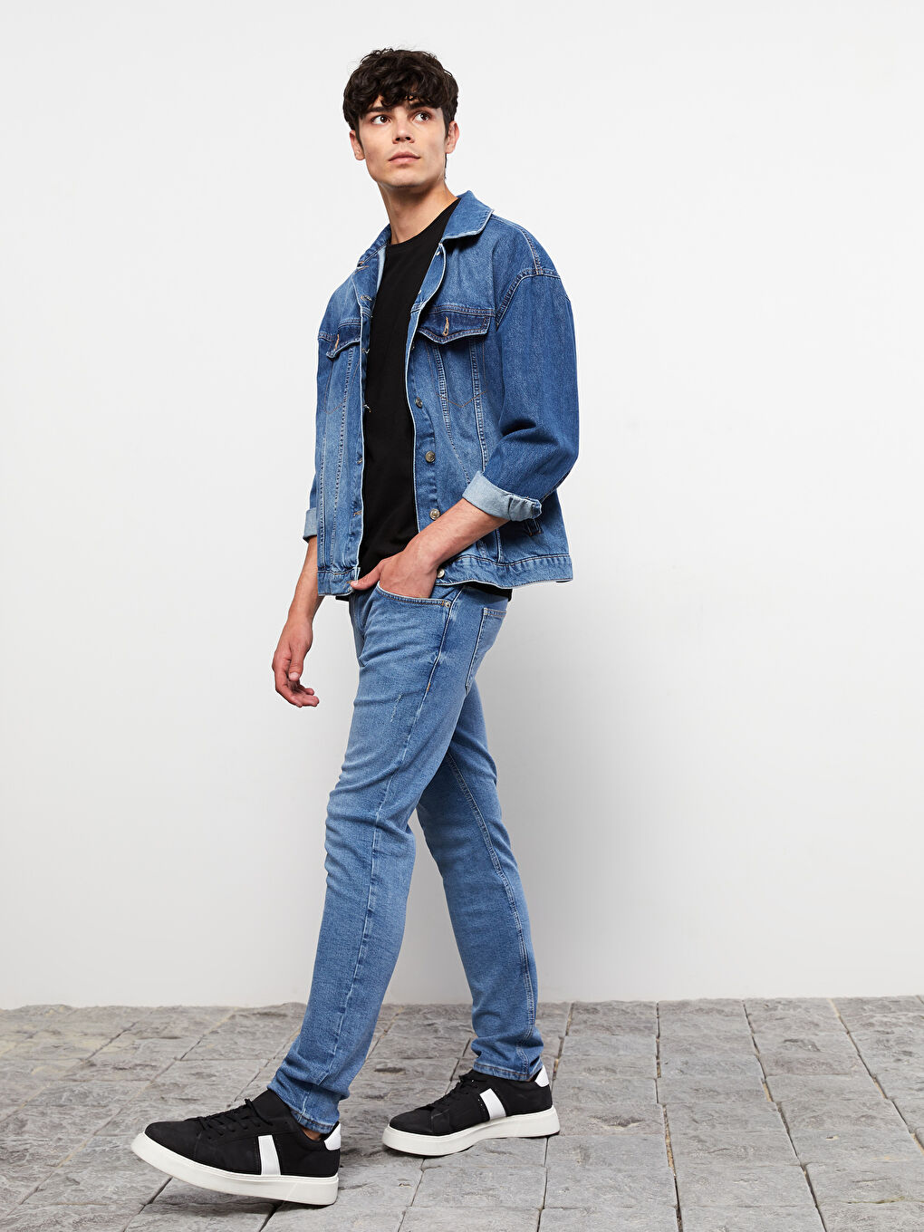 Muške farmerke - slim fit -S2BP46Z8-311