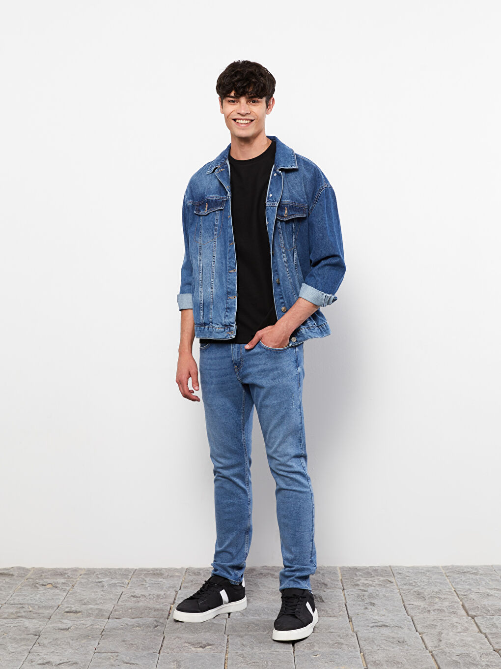 Muške farmerke - slim fit -S2BP46Z8-311