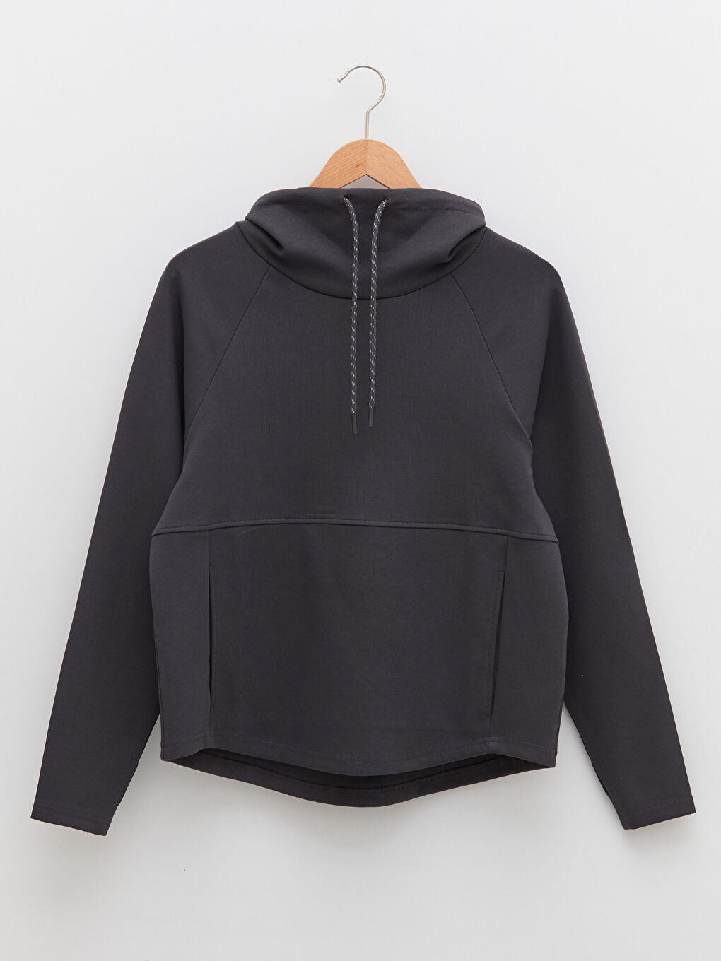 LCW OUTDOOR Monk Collar Straight Long Sleeve Women's Outdoor Sweatshirt -S2BP51Z8-HJU