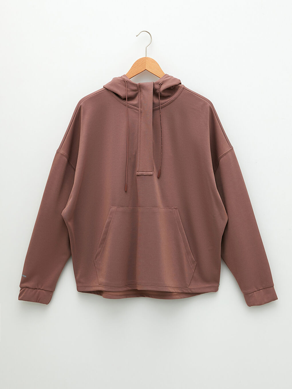 Plain Long Sleeve Women's Outdoor Hoodie -S2BP52Z8-GMU