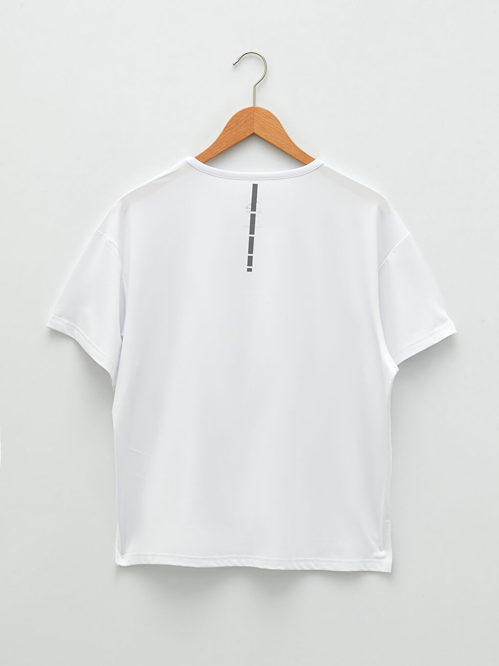 Bisiklet Yaka Baskılı Kısa Kollu Kadın Outdoor Tişört-6