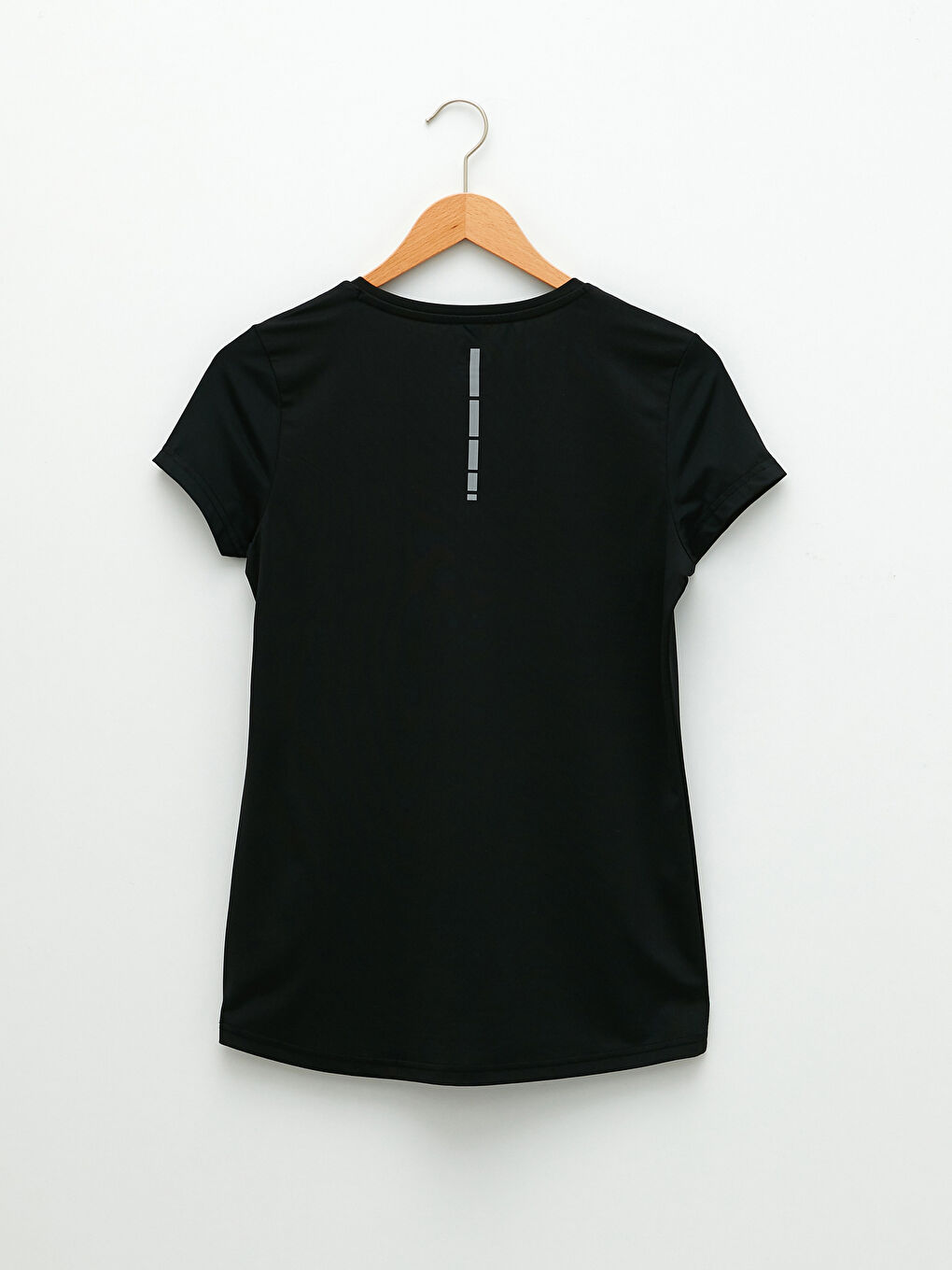 تيشيرت خارجي مطبوع بياقة على شكل حرف V وكم قصير للسيدات-5