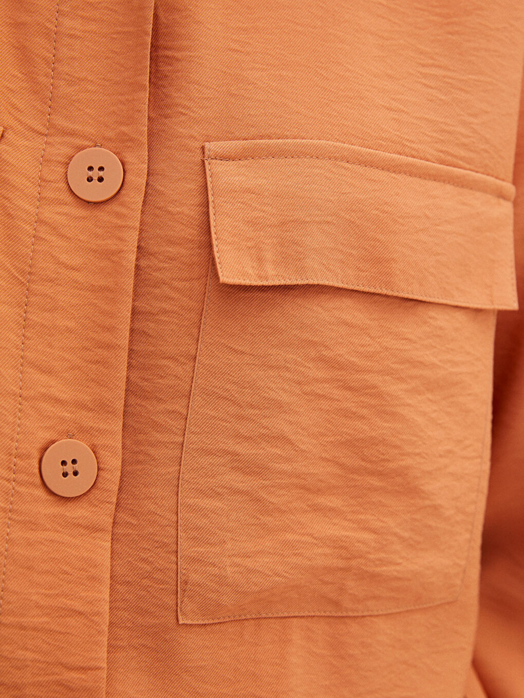 Tunique pour Femmes à Col Mao Unie à Manches Longues-3