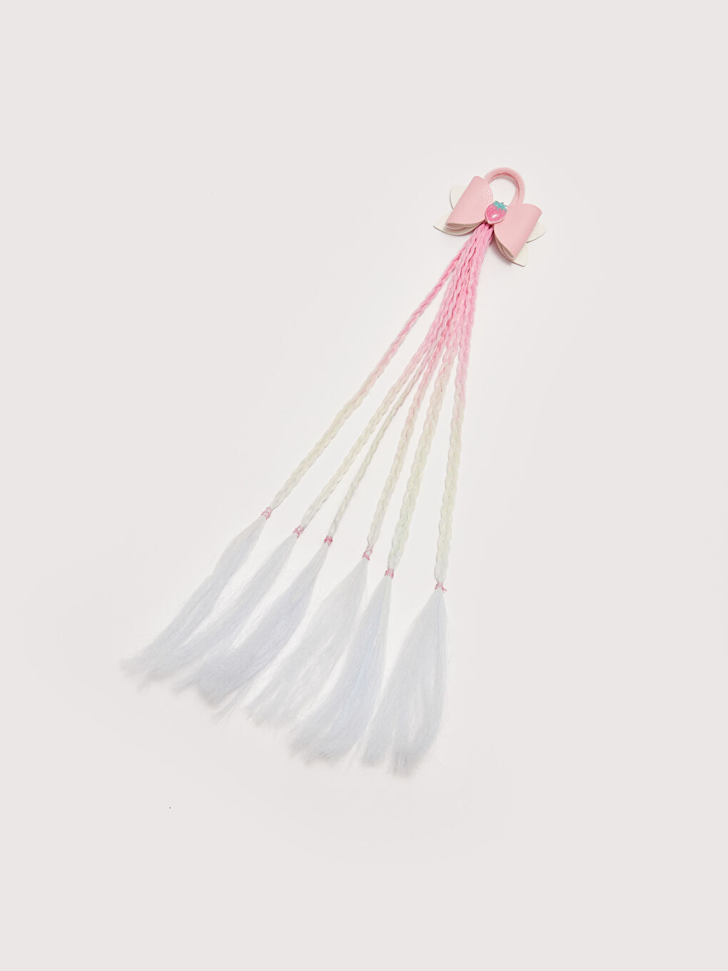 Clip Cheveux Fille Élastique avec Nœud