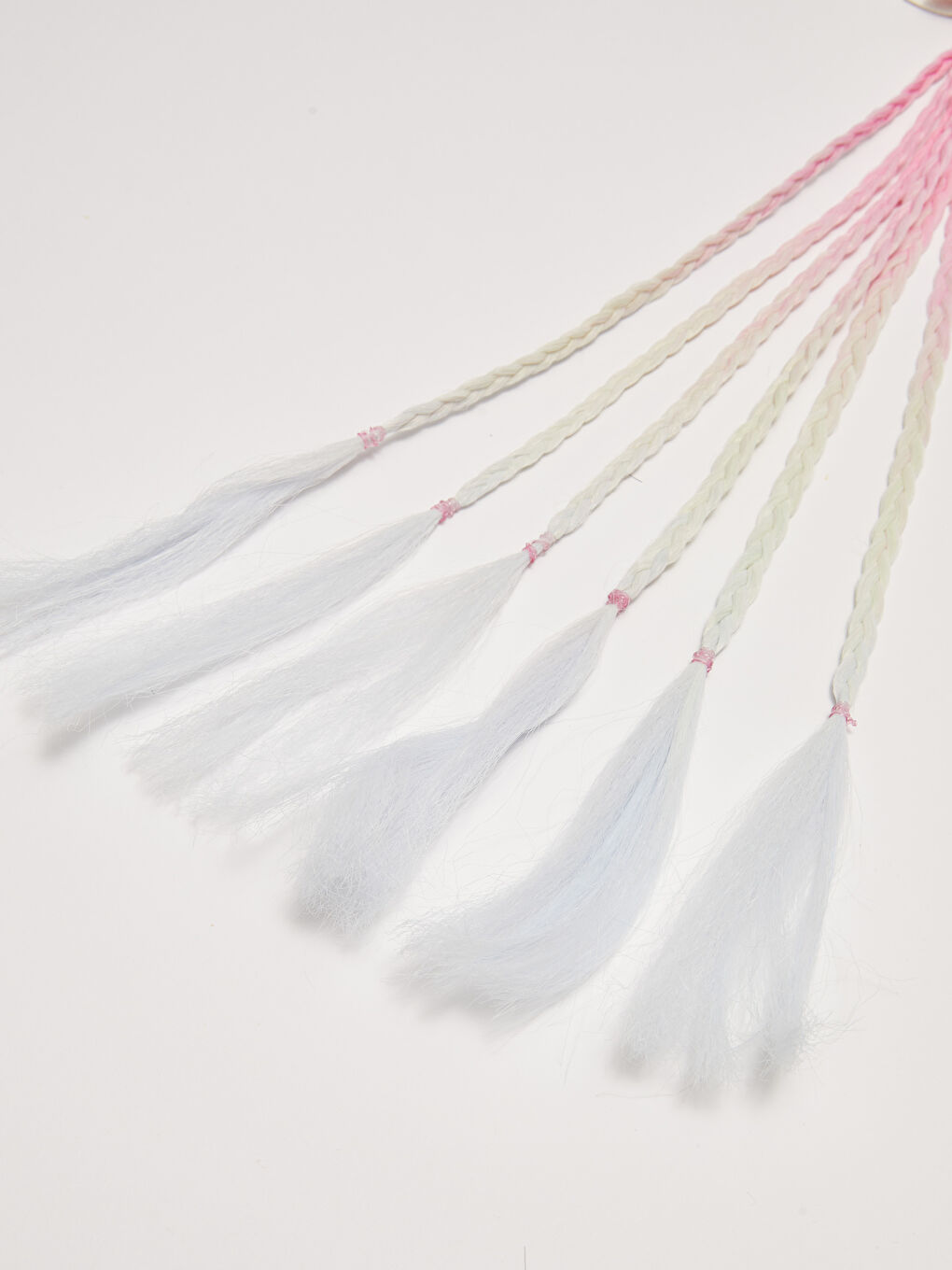 Clip Cheveux Fille Élastique avec Nœud-1