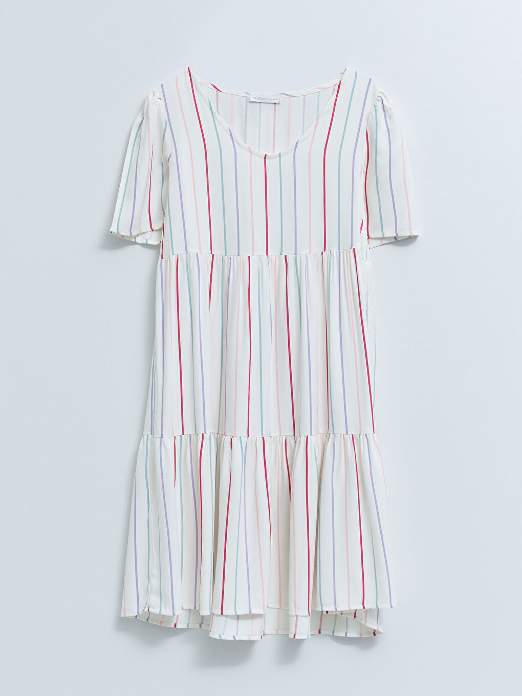 Žena EKRU haljina-5