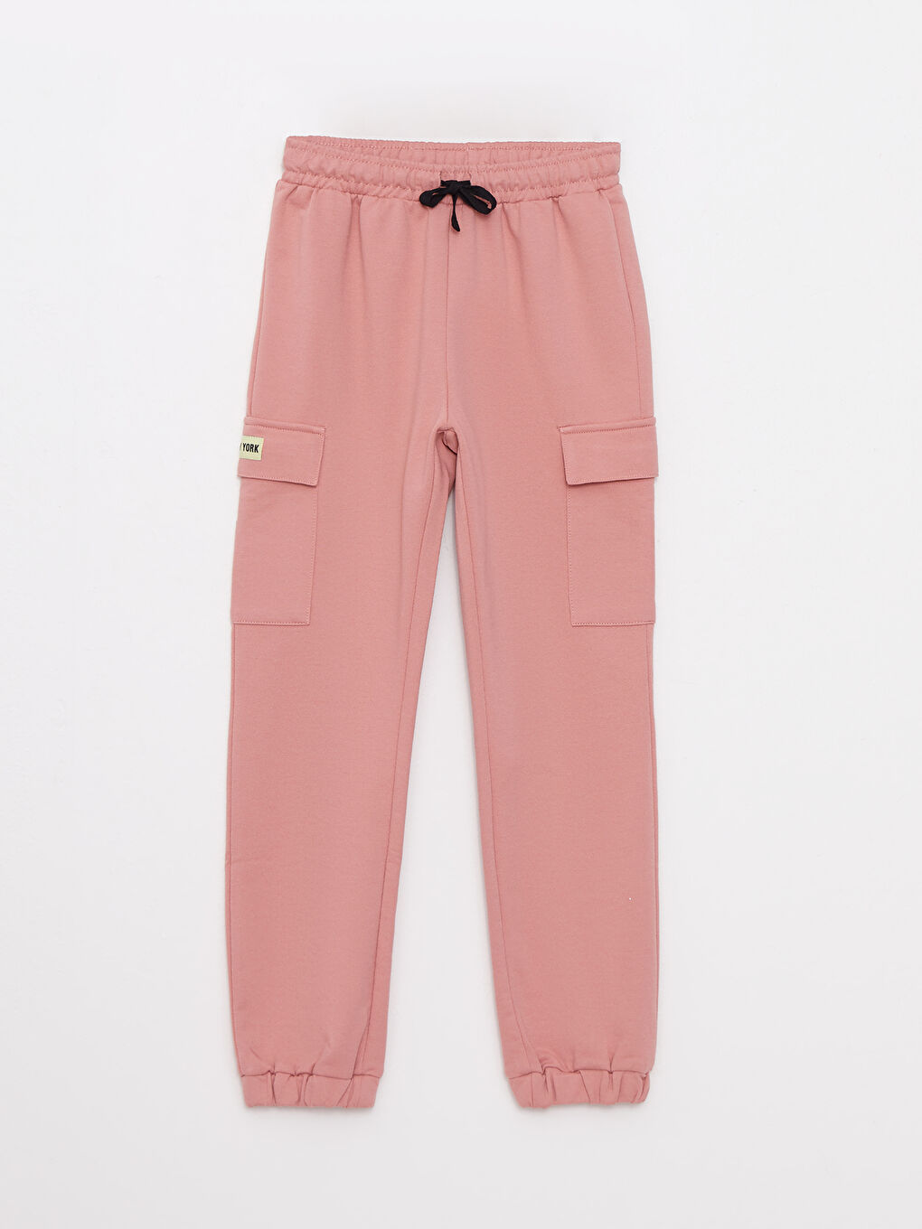 Elastic Waist Basic Girls' Jogger Sweatpants
