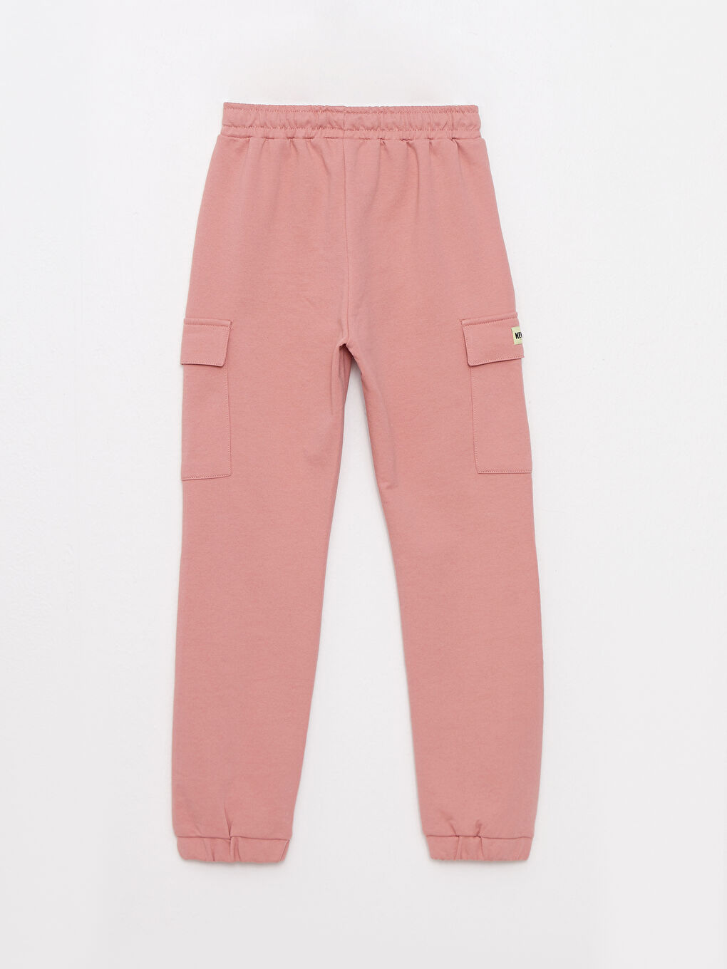 Elastic Waist Basic Girls' Jogger Sweatpants-1