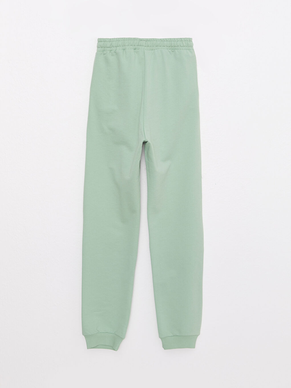 بنطلون رياضي بناتي مطبوع بخصر مرن-1