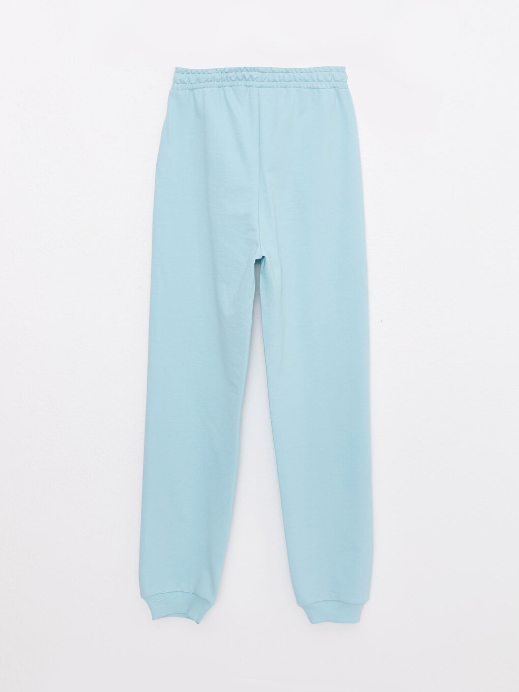 بنطلون رياضي بناتي مطبوع بخصر مرن-1