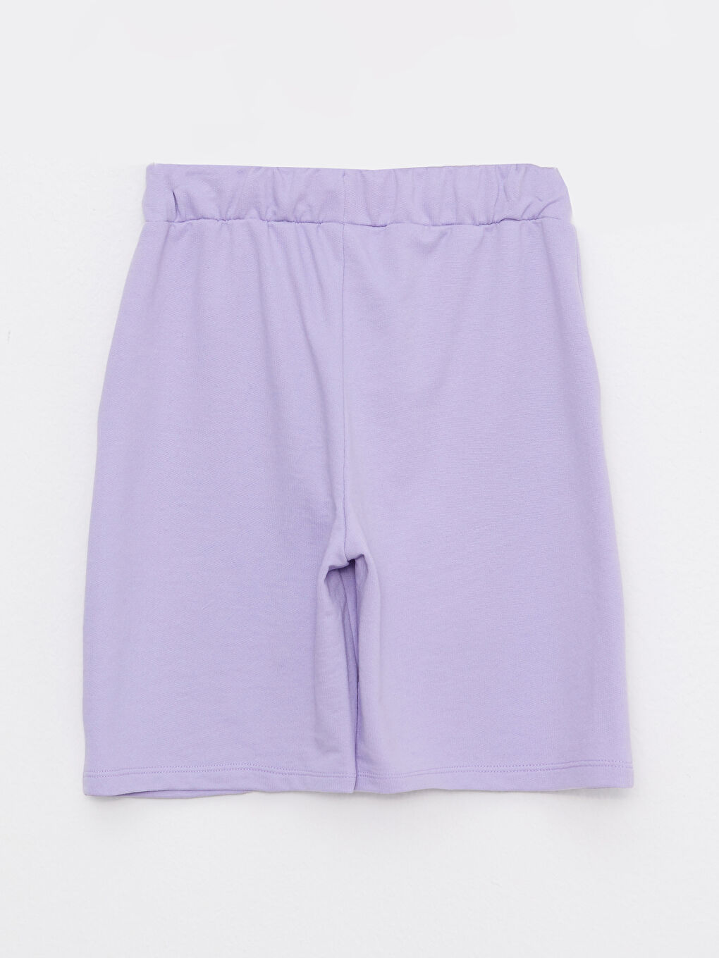 شورت بنات مطبوع بخصر مرن-1