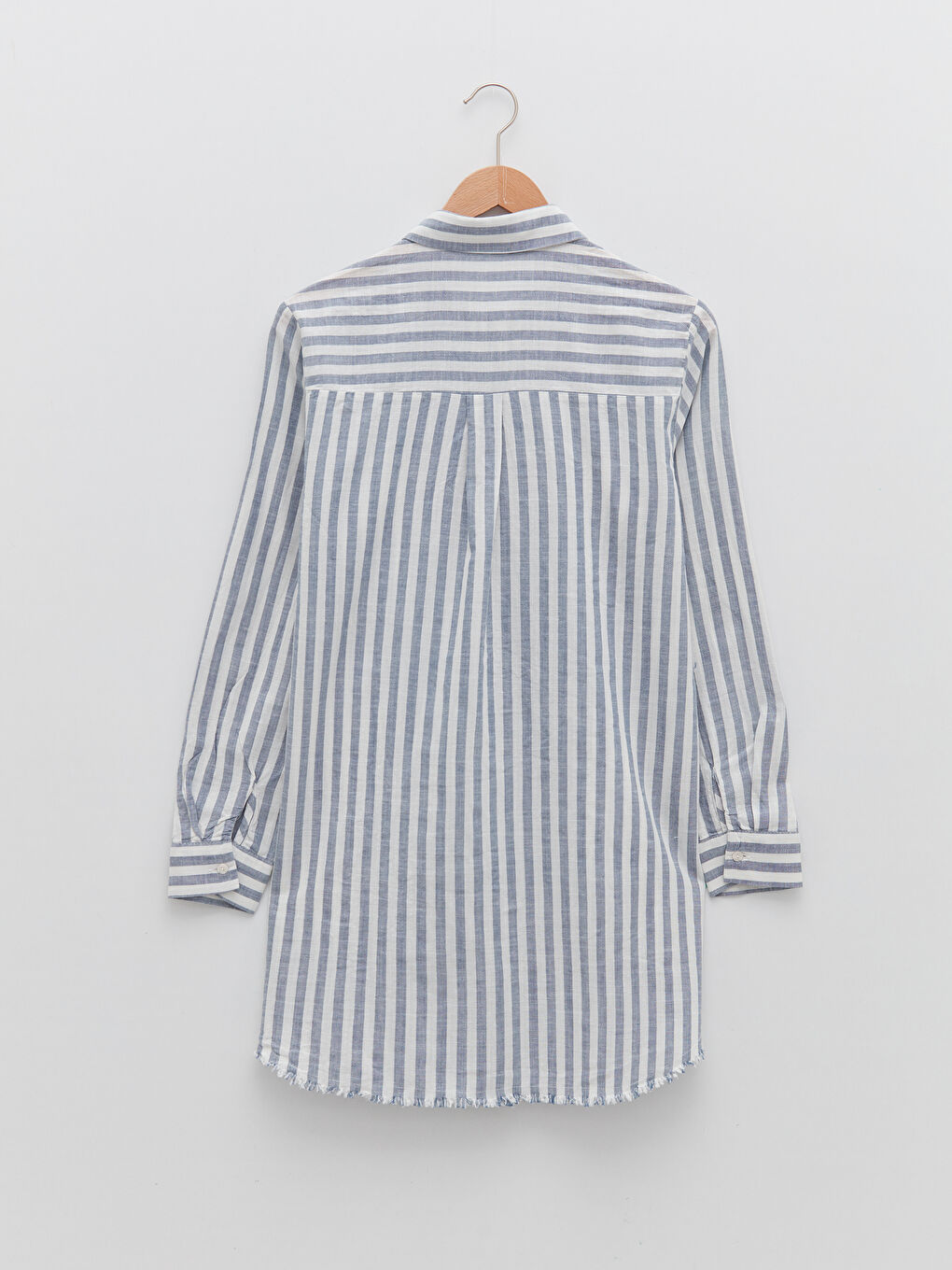 Striped Women's Shirt Tunic-7