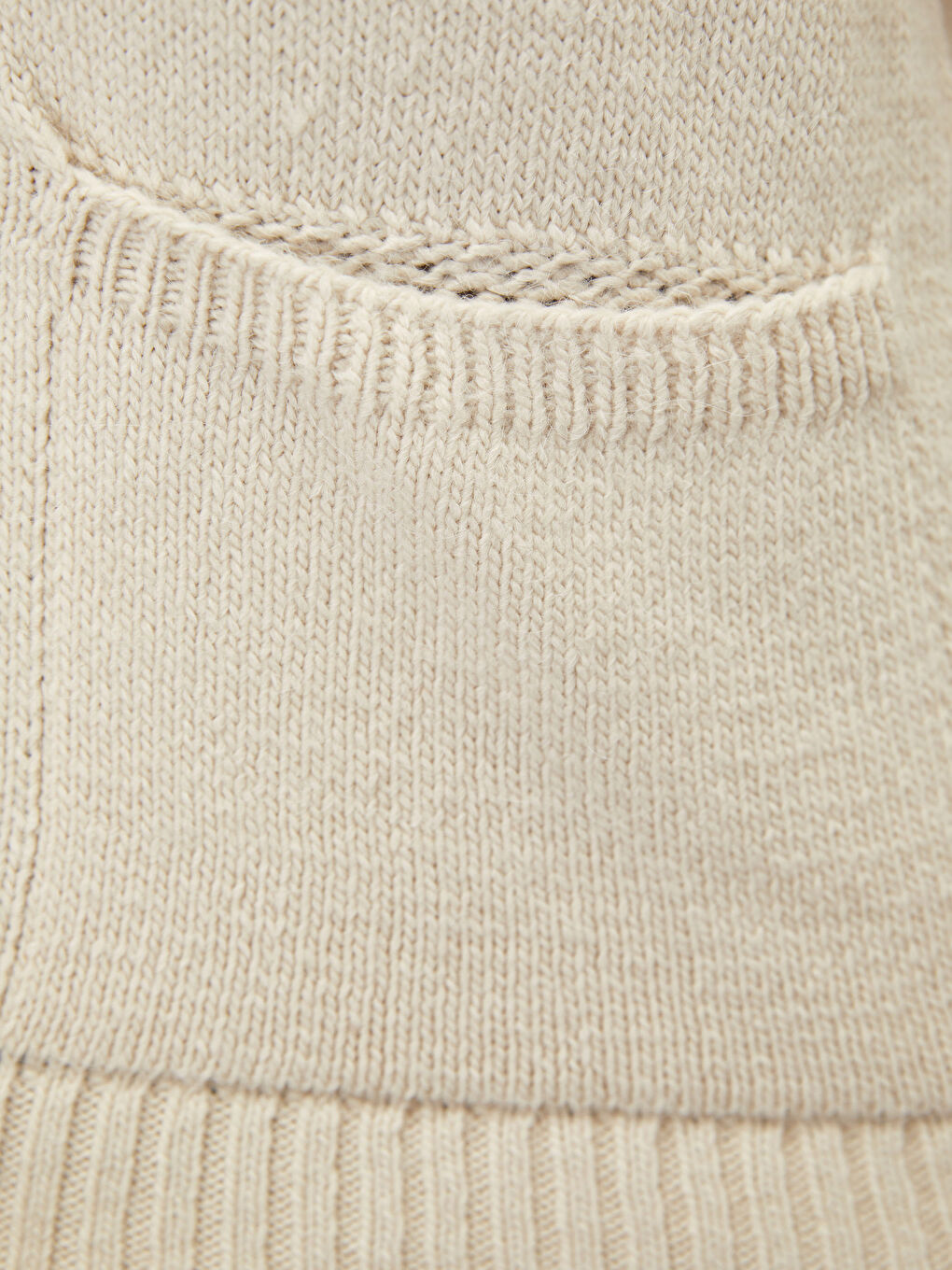 V-Neck Pocket Detailed Women's Knitwear Cardigan-3