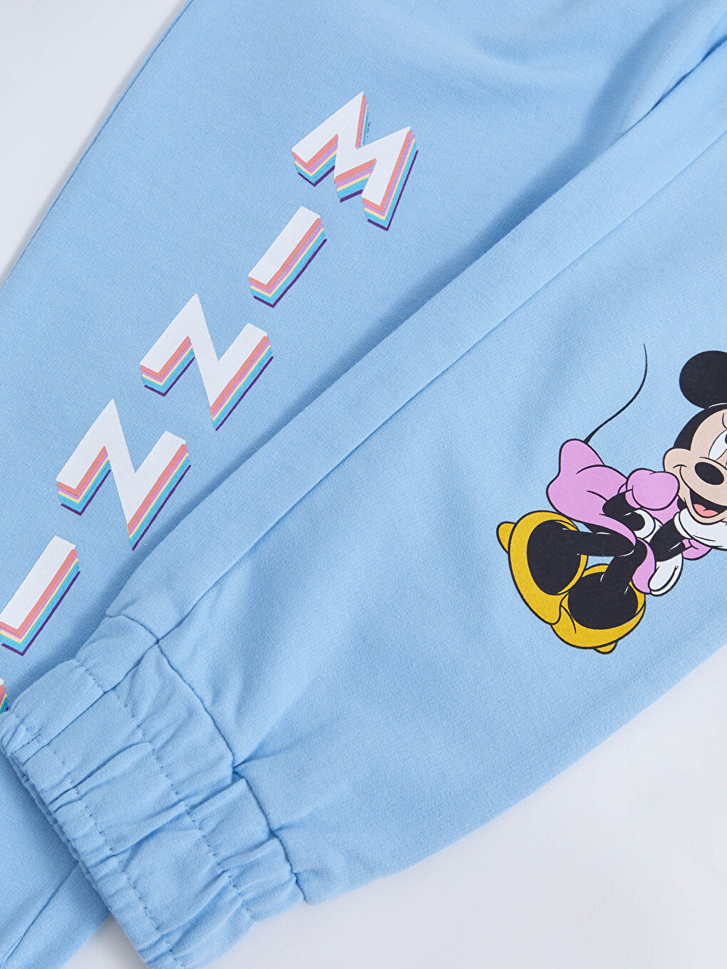 ელასტიური წელი მინნი მაუსის ნაბეჭდი გოგონებისთვის ჯოგერ სპორტული შარვალი-2