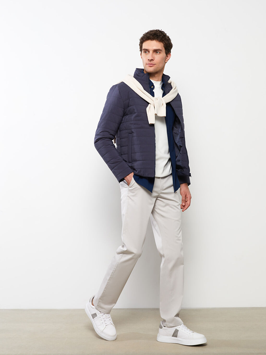 Standard Fit Men's Chino Trousers-1