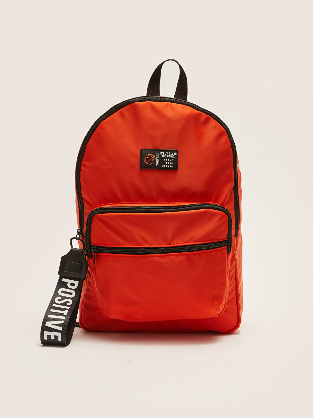 Turuncu Baskılı Erkek Çocuk Sırt Çantası-1