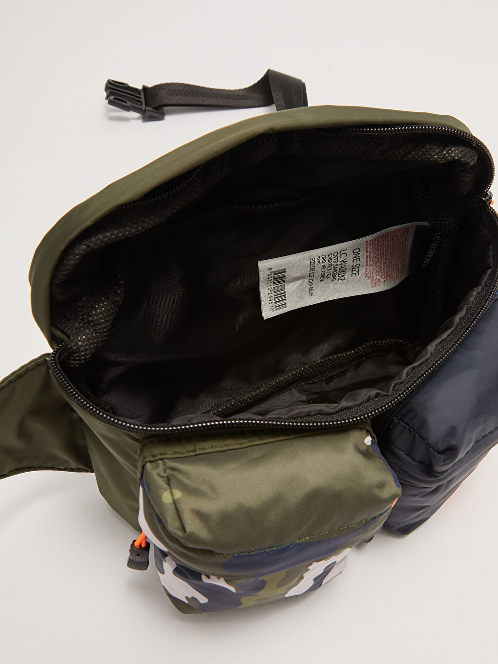 Camouflage Patterned Boy Waist Bag-4