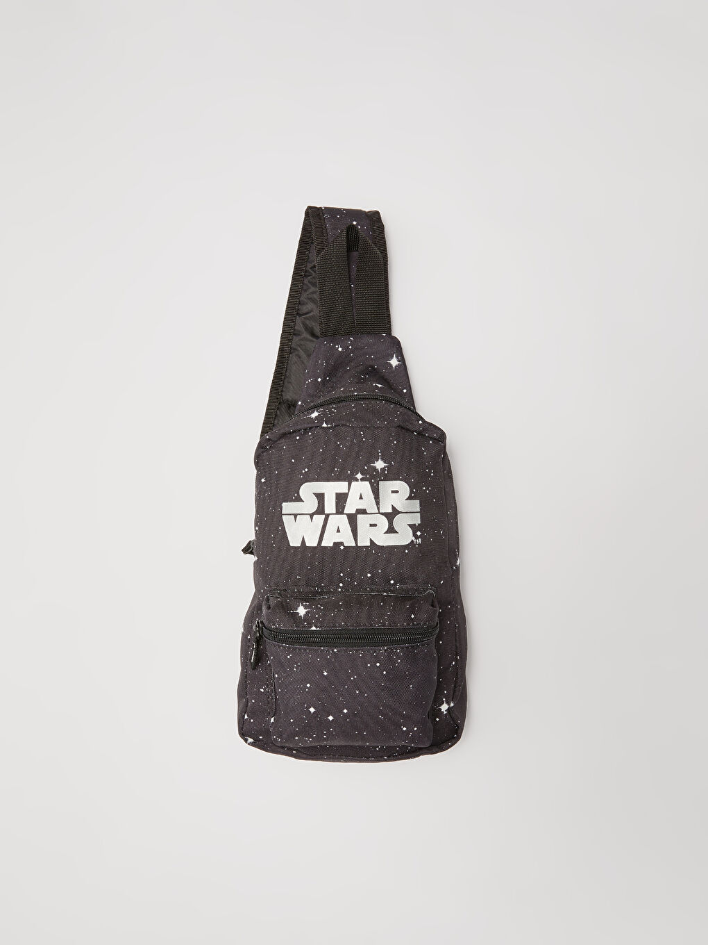 Siyah Star Wars Lisanslı Erkek Çocuk Sırt ve Göğüs Çantası
