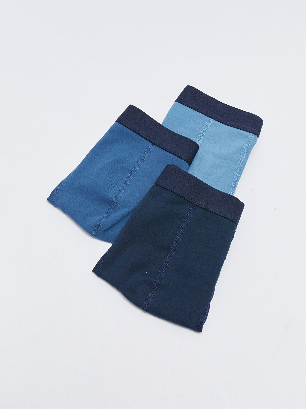 Caleçons Boxers Surdimensionnés en Tissu Flexible pour Hommes Lot de 3 Pièces-1