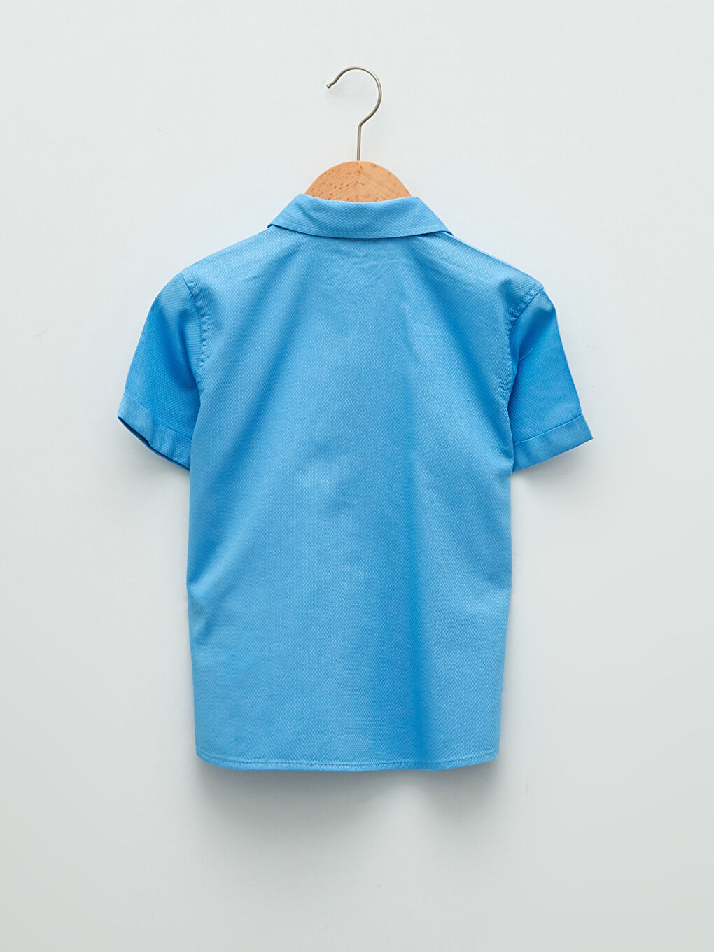 Basic Short Sleeve Boys' Shirt-1