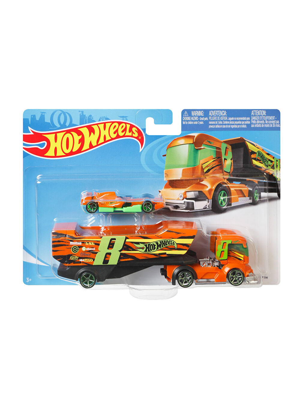 Hotwheels Taşıyıcı Oyuncak Tır-11