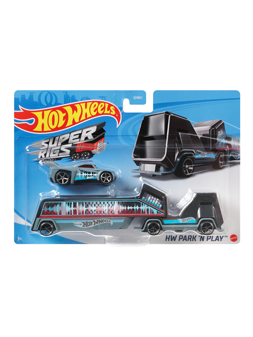 Hotwheels Taşıyıcı Oyuncak Tır-13