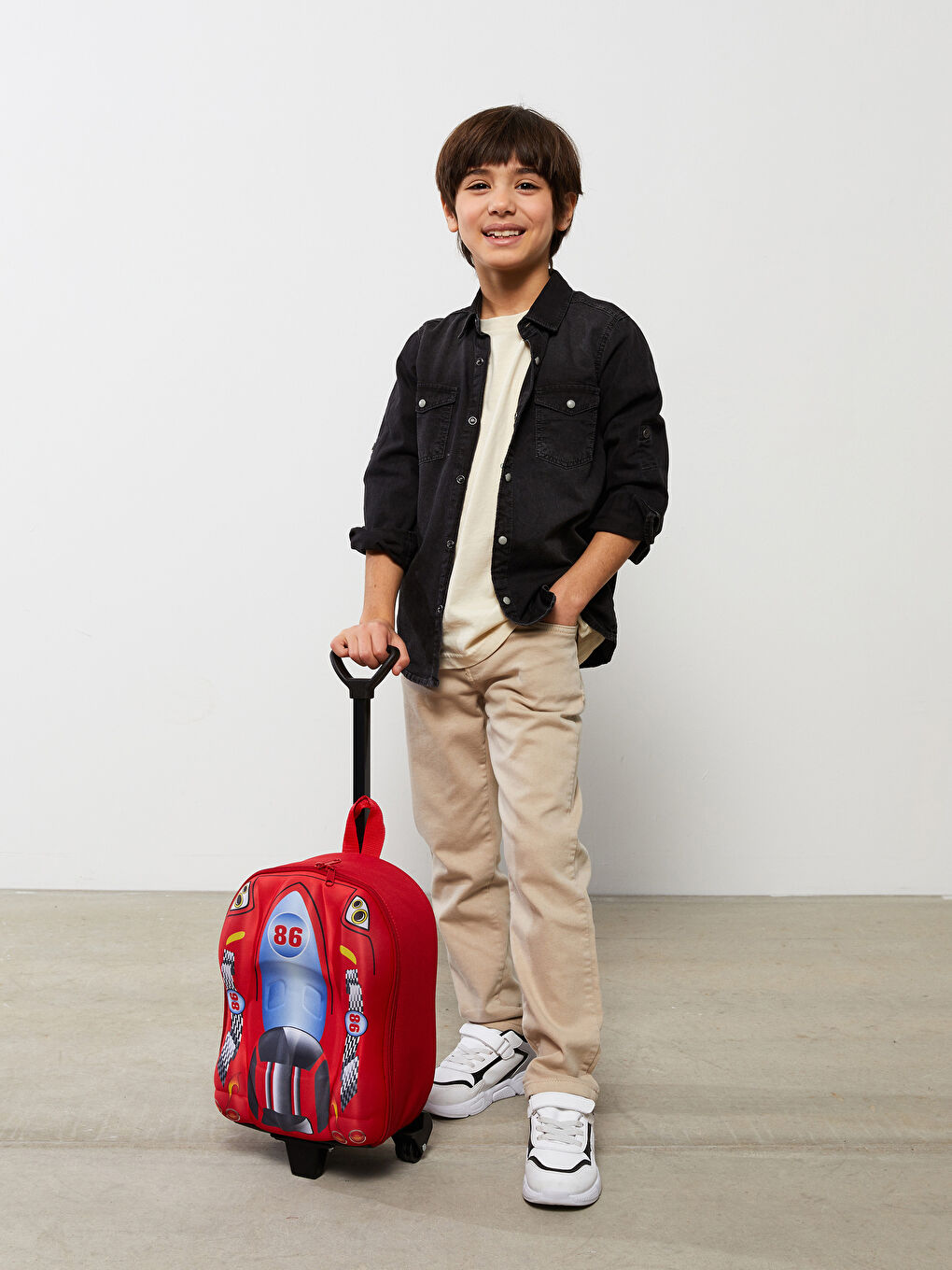 Принтті ұлдарға арналған мектеп рюкзагы тарту механизмімен