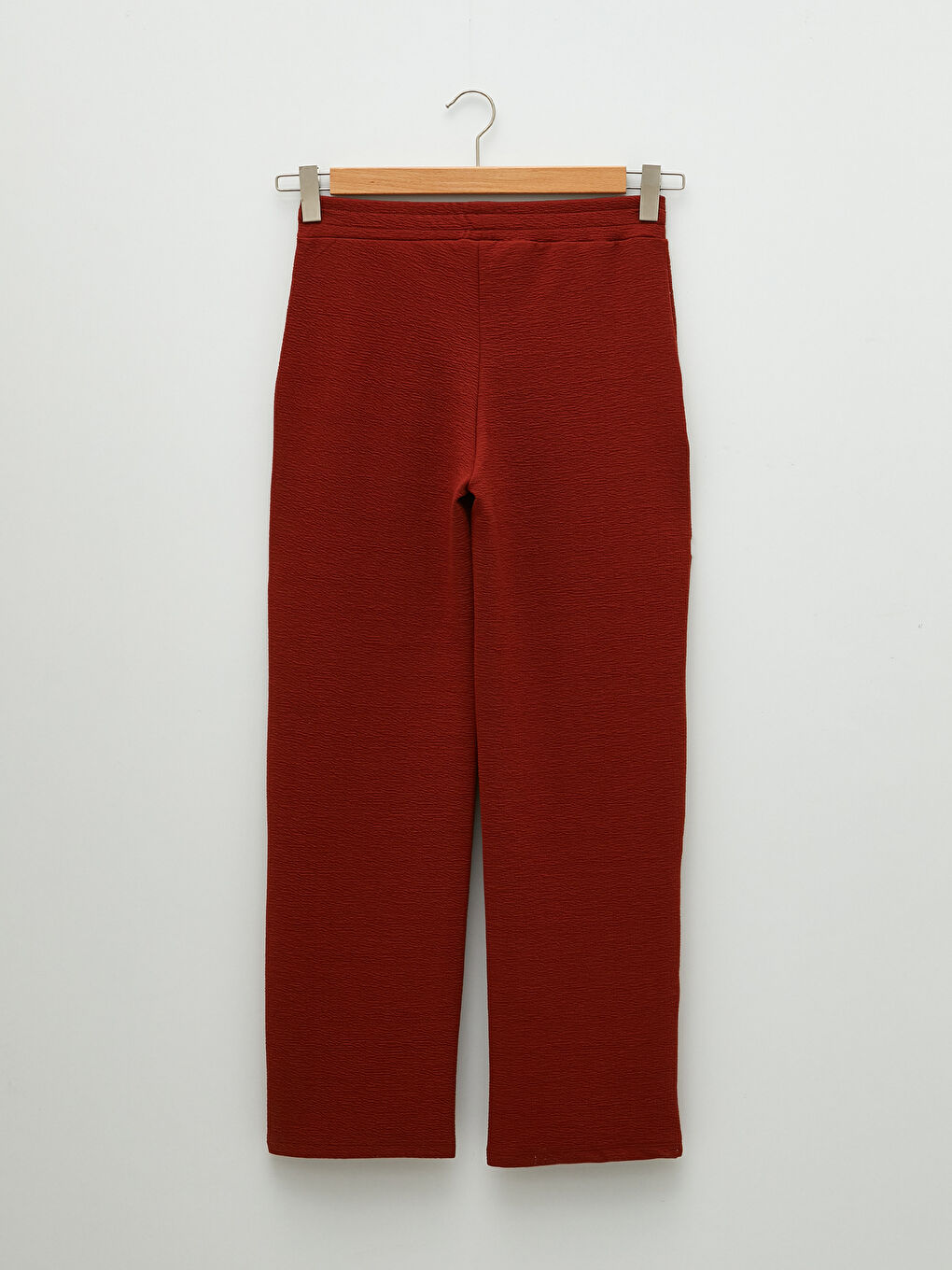 Kahverengi Beli Lastikli Düz Cep Detaylı Kadın Eşofman Altı-6