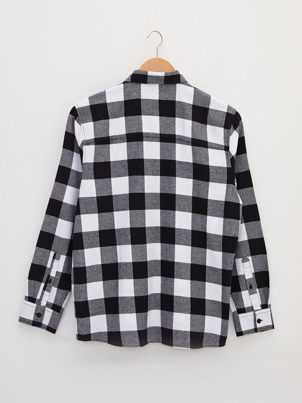 XSIDE Regular Fit Long Sleeve Plaid Men's Flannel Shirt -S2BT38Z8-LKX