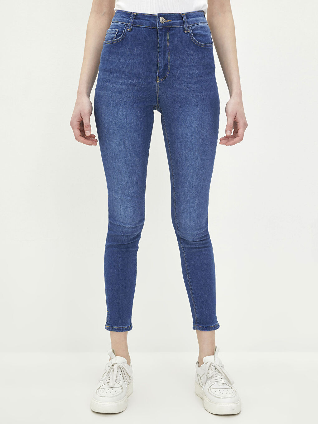 High Waisted Jupiter Super Skinny Fit Women's Jeans-2