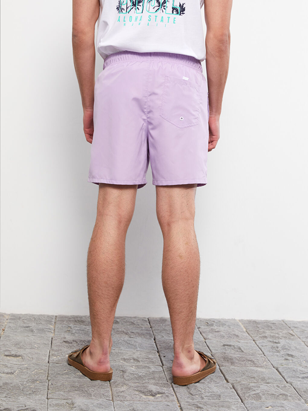 Men's Short Embroidered Shorts -S2BT91Z8-KYB