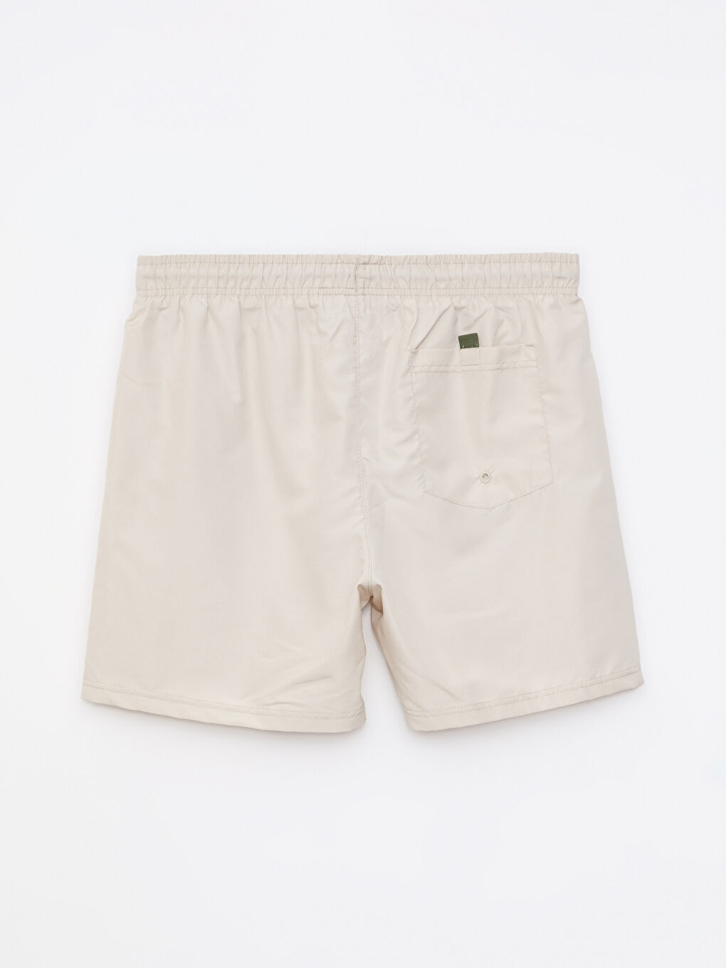 Gri Kısa Boy Nakışlı Erkek Deniz Şortu-6