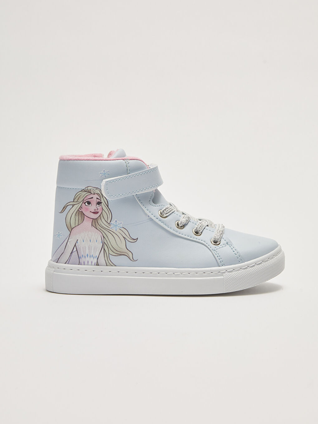 أحذية رياضية برقبة للأطفال البنات مرخصة من Frozen-1