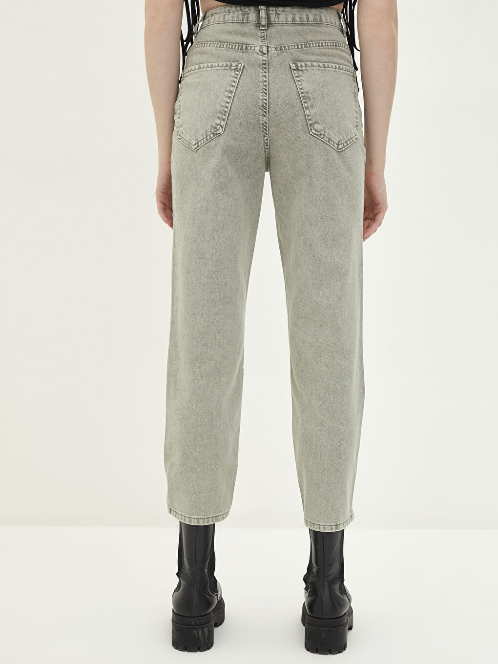 High Waist Standard Fit Pocket Detailed Women's Rodeo Jeans-4