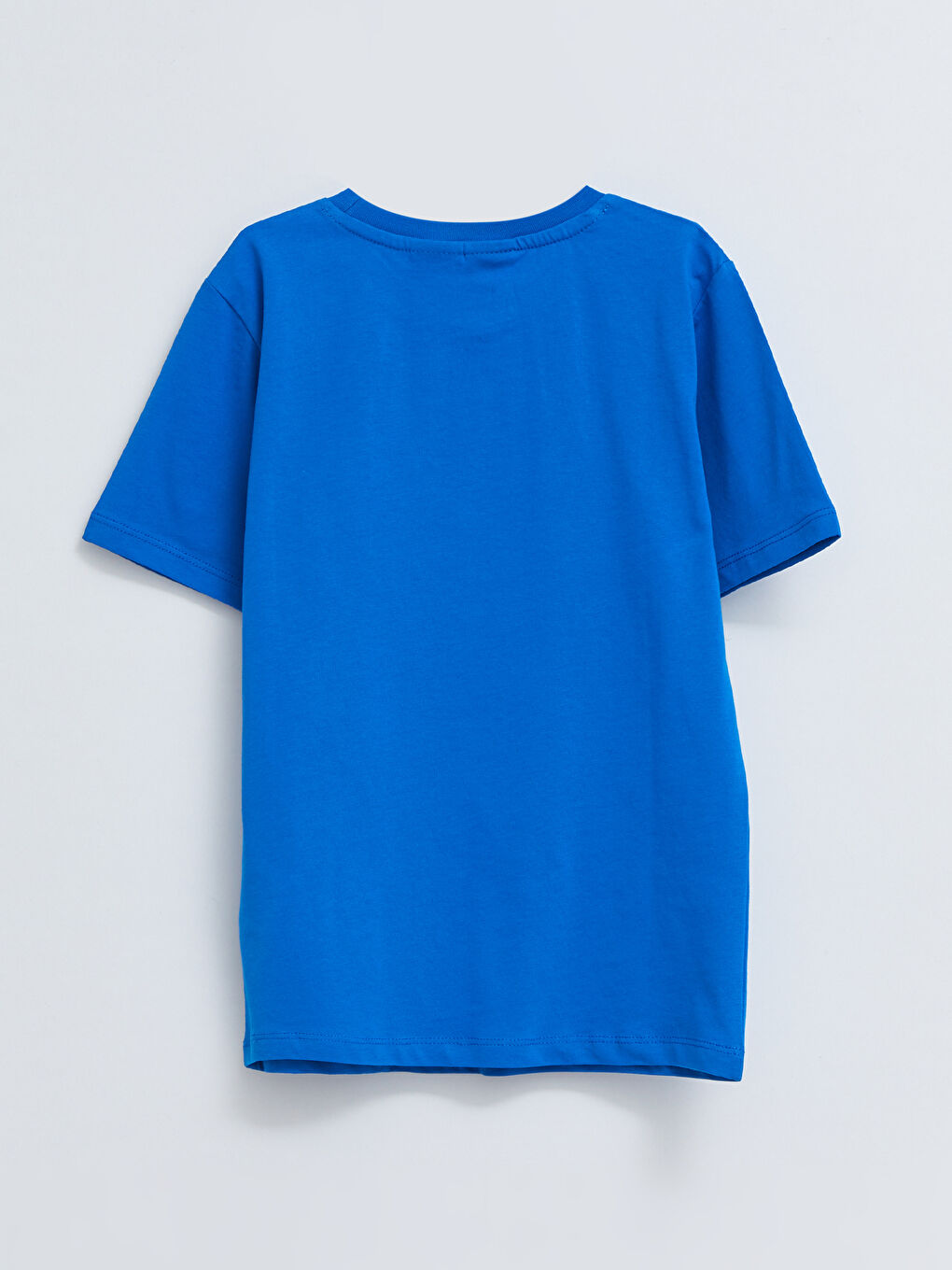 Crew Neck Hotwheels Printed Short Sleeve Cotton Boy T-Shirt-1