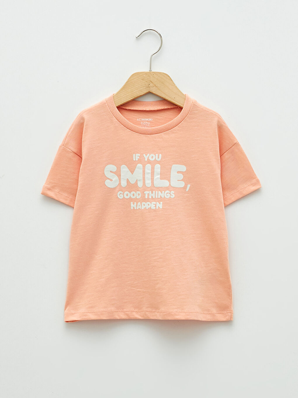 Rundhalsausschnitt Kurzarm Bedrucktes Baumwoll-Baby-Jungen-T-Shirt