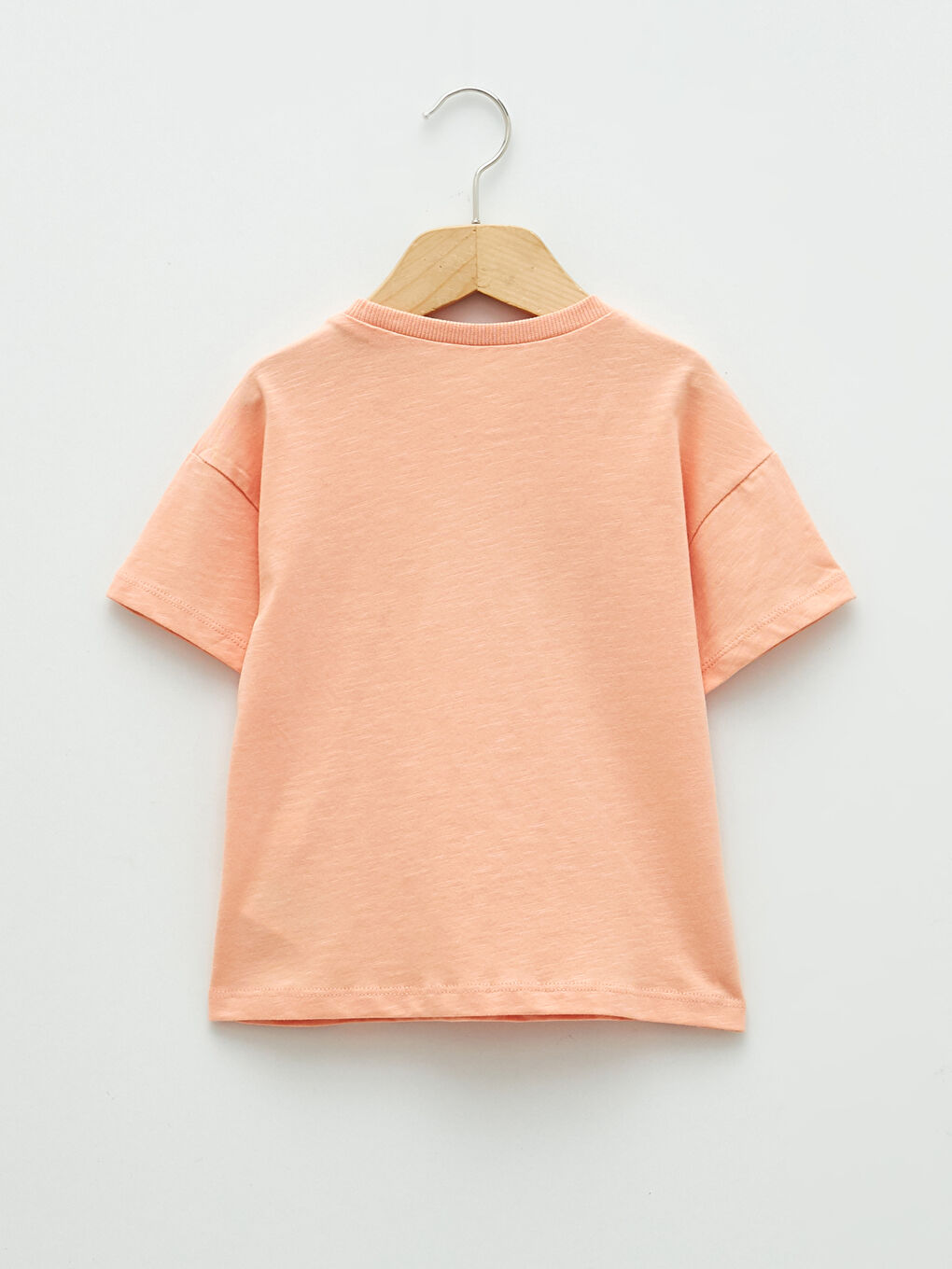 Rundhalsausschnitt Kurzarm Bedrucktes Baumwoll-Baby-Jungen-T-Shirt-1