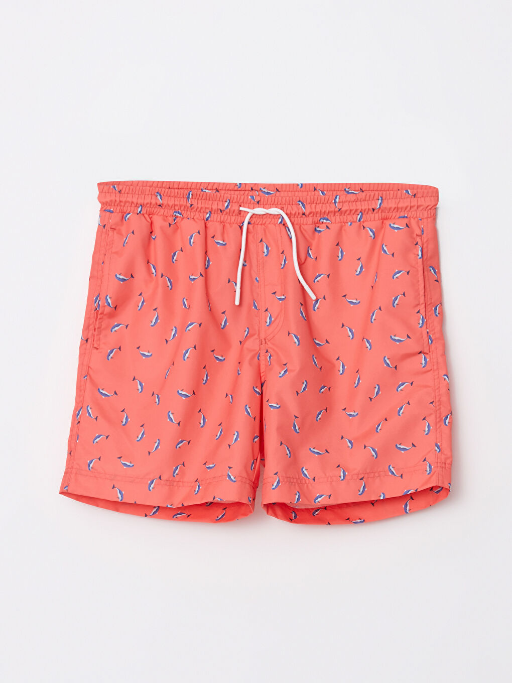 Knee-Length Boy Patterned Men's Swim Shorts -S2BU51Z8-SDN