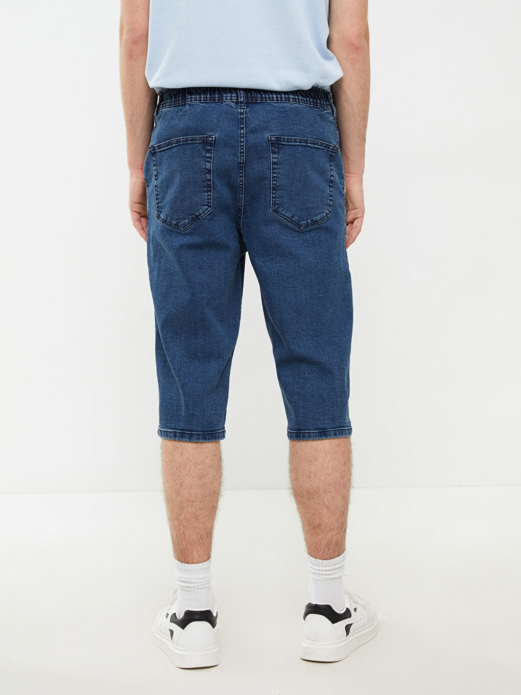 Šorts standardnog kroja za muškarce od teksasa-4