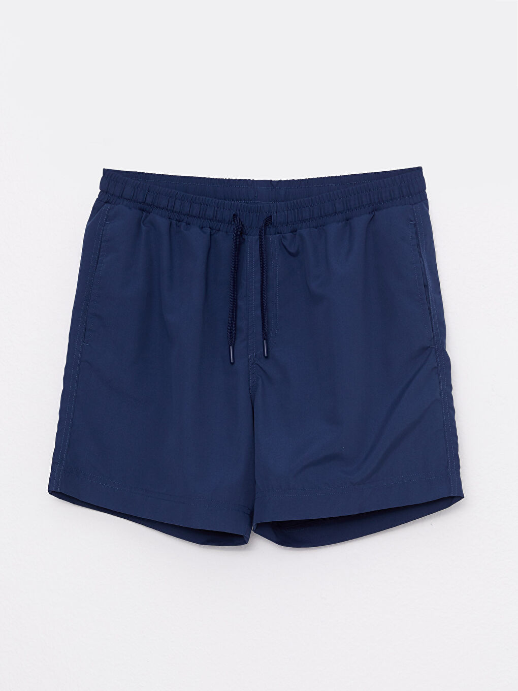 Lacivert Kısa Boy Basic Erkek Deniz Şortu-10