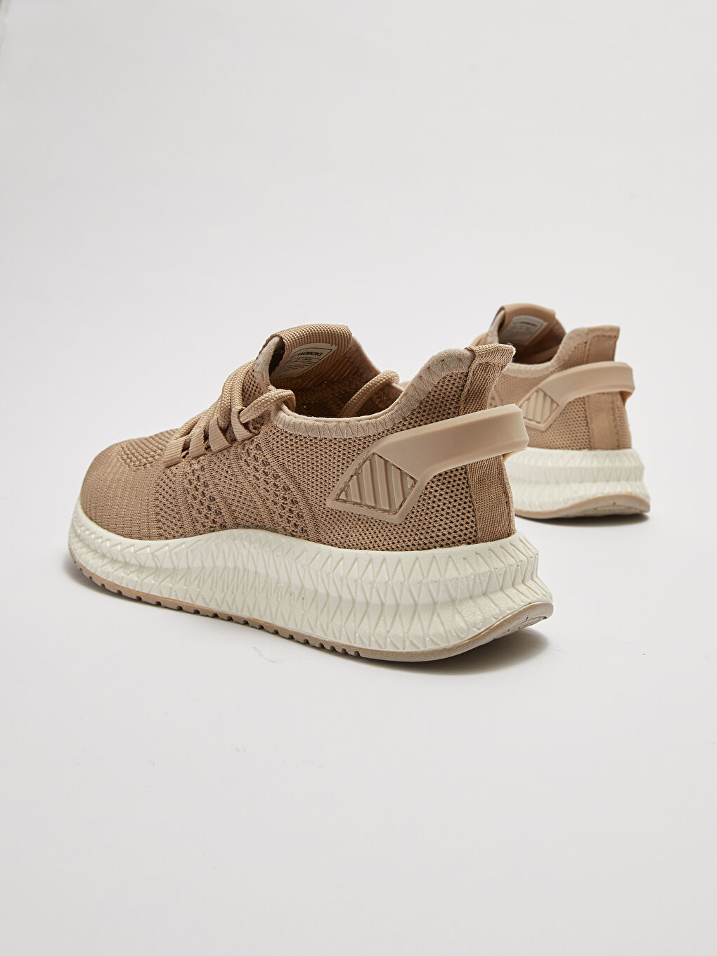 Кроссовки Женские С Деталями Из Сетчатой Ткани На Шнуровке Для Активного Спорта-4