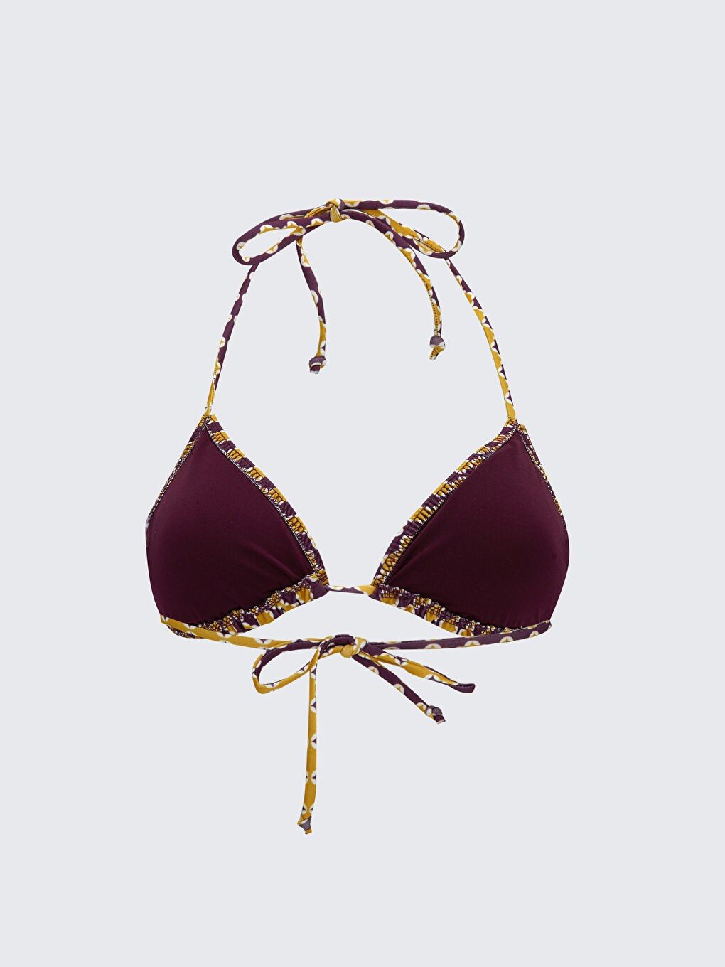 LCW DREAM Für Damen Gemustertes Neckholder-Bikini-Oberteil -S2BV52Z8-LUB