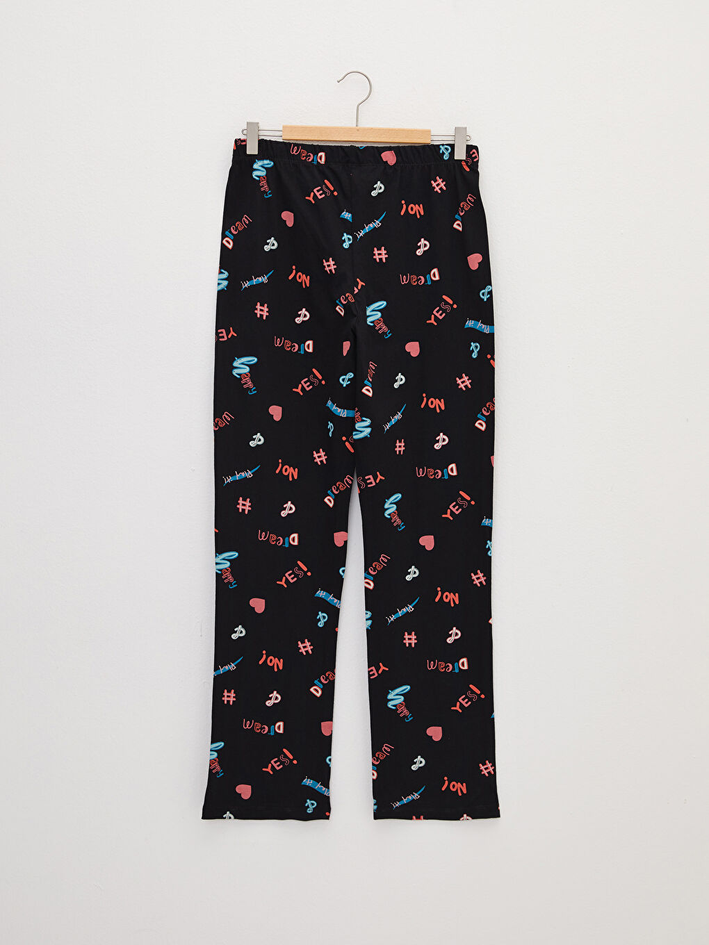 طقم بيجامة ياقة القميص كم قصير قطن مطبوع للسيدات-10