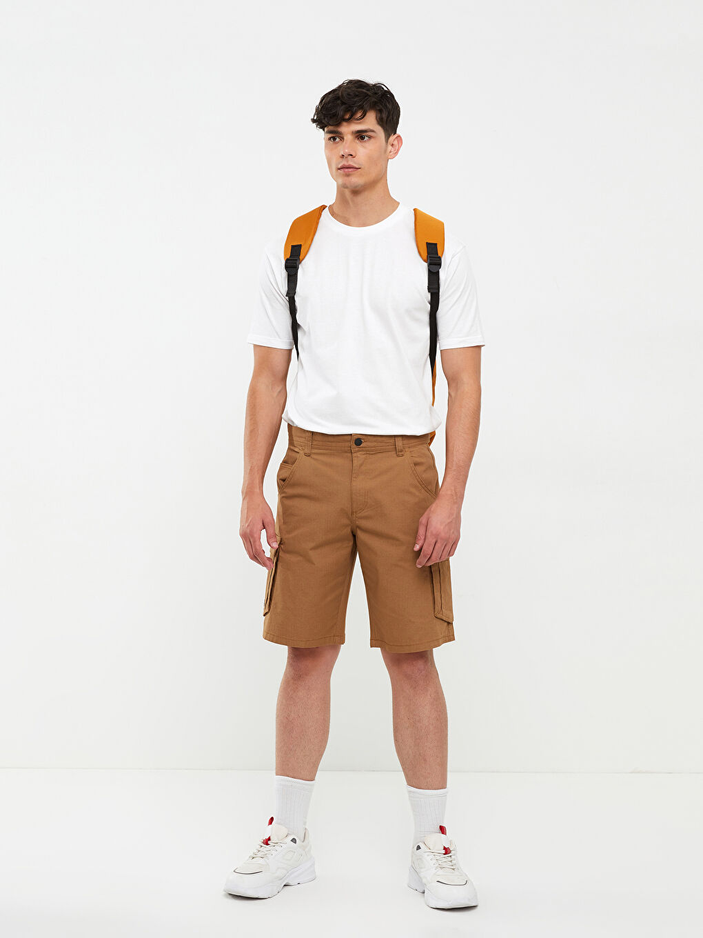 LCW OUTDOOR Kahverengi Standart Kalıp Erkek Kargo Şort - 1