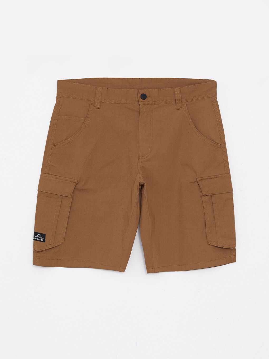 LCW OUTDOOR Kahverengi Standart Kalıp Erkek Kargo Şort - 5