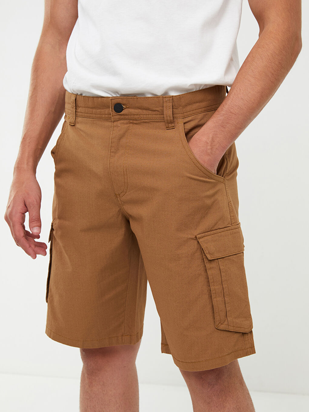 Standard Fit Men's Cargo Shorts -S2BV90Z8-SFG