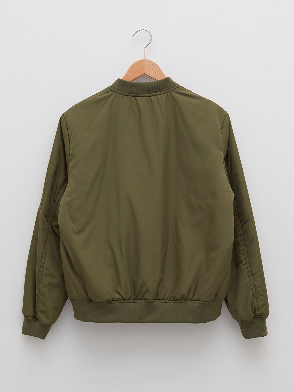 Hochschulkragen Schlichter Langarmmantel für Damen-7